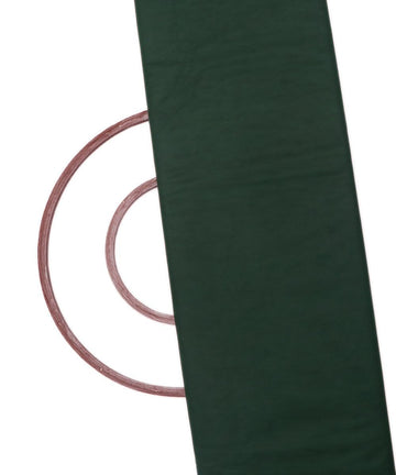 bottle green plain mesh net fabric